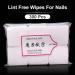 Qufiiry 300 Lint-Free Nail Towels & Wipes - Perfect for Gel Nail Polish Remover | High-Quality Cotton Pads for Ultimate Clean - Buy Online on GoSupps.com