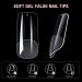 Transparent Natural False Nail Tips Extension Cover Artificial Fake Nails Finger Sculpted Manicure Tools Salon Home DIY - Buy Online on GoSupps.com