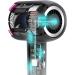 1300W compact hair dryer high power negative ion hair dryer portable silent travel hair dryer (with high speed air nozzle attachment) - black white SHPEHP-black - Buy Online on GoSupps.com