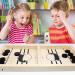Moopok Fast Sling Puck Wooden Hockey Game | Desktop Battle Table Game for Adults and Kids - Family Fun - Buy Online on GoSupps.com