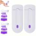 2 Packs Hair Eraser, 2023 New Reusable Silky Smooth Hair Remover, Pocket Size Portable Magic Painless Hair Removal Tool, Applicable to Back Arms Legs Body Easy Use for Home,Car,Travel 2 pc