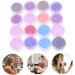 SEWACC 16pcs Eyeshadow Glitter Pigment Nail Polish Powder Nail Art Powder Eye Shadow Flash Nail Powder As Shown 16pcs - Buy Online on GoSupps.com