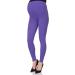 SOFTSAIL Maternity Leggings - High Waisted Cotton Trousers with Belly Support | Violet - Size 12 - Buy Online on GoSupps.com
