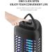 SEFAX Mosquito Killer Lamp for Outdoor & Indoor Electric Shock Mosquito Killer Insect Fly Pest Trap for Patio Kitchen Home - Buy Online on GoSupps.com