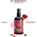 HYD Gulabo Premium Rose Water110 ml skin facial and hair toner parabenfree alcoholfree balances and restores the pH value of the skin for all skin types - Buy Online on GoSupps.com