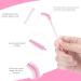 GCQQ 100Pcs Disposable Mascara and Lip Wands - Crystal Pink 100PCS - Lip Gloss and Lash Spoolies for Extensions - Eyelash and Lip Wand Applicators - Buy Online on GoSupps.com