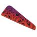 Octopus Tentacles Microfiber Hair Towel Wrap for Women 10 Inch X 26 Inch Super Absorbent Hair Turban with Button