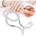 Fingernail Opening Rings Nail Decoration Finger Tip Rings Adjustable Fashionable Fingernail Jewelry Decorations Fingernail Protective Fingernail Opening Ring BandsRings(3048 Platinum) - Buy Online on GoSupps.com