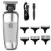 Hair Clippers Aluminum Alloy Electric Body Hair Clipper Trimmer Electric Rechargeable Professional Hair Trimmer for Barber