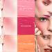 Lokfar 2-in-1 Cream Blush Stick - Waterproof Cheek Tint for Eyes, Lips & Cheeks | Cherry Pink Shade - Buy Online on GoSupps.com