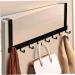 ABOOFAN Space Aluminum Door Hanger Clothes Hangers Door Hanging Hooks Hook for Door Storage Rack Outdoor - Buy Online on GoSupps.com