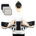 Back Support Belt - Lower Back Stretcher Back Reliever Spinal Belt for Men Women Lower Back Brace Waist Support Belt for Gym Fitness Black E