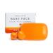 Bare Face Moisture-Rich Gentle-Cleansing Bar Soap for All Skin Types Face Soap Enriched with Sea Buckthorn Seed Oil for Radiant Even-Toned Well-Hydrated Skin 2.25oz Acne Soap Bar