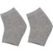 Milist Toe Gel Socks for Cracked Heels | Silicone Heel Sleeves & Moisturizing Socks for Dry Feet | Open Toe Foot Protectors - Buy Online on GoSupps.com