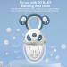 Baby Fruit Feeder - Silicone Portable Pacifier for Babies 6-12 Months with Handle & Cover - Blue Fruit Snuller - Buy Online on GoSupps.com