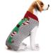 Christmas Dog Sweater - Cozy Turtleneck Knitwear for Puppies | Warm Holiday Gift | Cute Clown Pattern - XXS - Buy Online on GoSupps.com