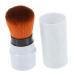 MAGICLULU Telescopic Powder Brush Highlighter Makeup Brush Rabbit Hair Claw Cosmetics Brush Lotus Tealight Candle Holder Face Sculpting Brush Blending Blush Brush Fluffy Plastic Foundation medium Blue