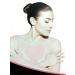 2 pieces anti wrinkle silicone d collet self-adhesive heart pad for a wrinkle-free d collet and an improved skin appearance