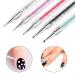 Nail Design Brushes Set - 5 Pcs Nail Liner, Painting, Dotting Pen | Nail Art Design Tools - Buy Online on GoSupps.com