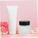 travel sample container eyeshadow jars travel cosmetic containers square cosmetic jars portable cosmetic jar sample jars tiny jars with lids face cream jar makeup box Glass make up - Buy Online on GoSupps.com
