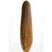 Neverland 50cm Ombre Two Tone Long Straight Wavy Ponytail Hair Extension | Clip In Claw Hairpiece 8# & 27# - Buy Online on GoSupps.com