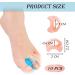10 Pieces Silicone Toe Spreader - Gel Separator for Overlapping & Hammer Toes Pain Relief - Unisex Solution for Comfort - Buy Online on GoSupps.com