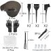Mauts Hair Dye Coloring Set Hair Tinting Comb and Mixing Brush Bowl Ear Cover Mixing Spoon Hair Clips Gloves and Disposable shawl DIY Salon. - Buy Online on GoSupps.com