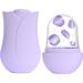 Buerfu Ice Face Roller Small Ice Cube Roller - Silicone Ice Face Roller Cube Ice Roller for Face and Eye Facial Beauty Ice Roller Skin Care Tools Purple - Buy Online on GoSupps.com