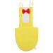 Iplusmile 1stk parrot pet pet clothing parrot costume where birdie diaper for small birds bird diaper long cock deaf maca small parrot y yellow