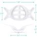 3D Mask Bracket | Mouth Guard for Cloth Mask | Inner Support Frame for Comfortable Breathing | Washable & Reusable 5 Pack - Buy Online on GoSupps.com