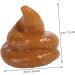 NOLITOY 6 pcs Simulation Poop Fake Dog Toy Novelty Mischief Poop Fake Poop Imitation Poop Prop Fake Human Poop Mini Prank Poop Toy Child Rubber Turn Signal Stress Khakix2pcs 7.5x6.5cmx2pcs - Buy Online on GoSupps.com