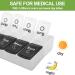 DailyRest 2-Times-a-Day Pill Organizer | Weekly AM PM Pill Box | 7-Day Day Night Medicine Container | Travel Portable Vitamin Case - Buy Online on GoSupps.com