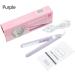 Flat Iron Curler 25W PTC - Mini 2-in-1 Hair Straightener & Curling Iron (Purple) - Beauty Plug for Smooth Gorgeous Hair - Buy Online on GoSupps.com