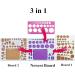 YURROAD 3 in 1 Paper Quilling Template Board | Quilling Knitting Cork Shape Mold DIY Tool - Buy Online on GoSupps.com