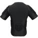 Topeter Padded Football Shirt for Youth | Compression Rib Protection - XL Pure Black - Buy Online on GoSupps.com