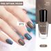 Grey Nail Varnish Peel off Nail Polish Quick Dry Nail Polish Water Based No Odor & Non Toxic Nail Paint No Need Cure Nail Lacquer DIY Nail Art Manicure No Need Baking B114 - Buy Online on GoSupps.com