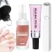 Solid Nail Glue Press On Nail Glue Quick Drying Solid Soak Off Glue Adhesive With Remover For Women Home Salon Lamp Curing Needed - Buy Online on GoSupps.com