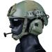 Wiseonus Tactical Headset with Microphone - Waterproof Airsoft & Paintball Helmet Side-Track Headphones for Hunting Activities - Buy Online on GoSupps.com