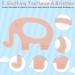 XGYLVFEI Baby Teething Toy - BPA Free Silicone Elephant Teeth Ring for Babies 0-24 Months - Easy-to-Grip & Effective Teether (Pink) - Buy Online on GoSupps.com
