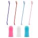 4-part pet dipbrush with 3-part finger cover pet toothbrush dental care for dogs and cats anti-plaque toothbrush toothbrush for pets