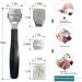 Professional Stainless Steel Foot Files & Callus Remover - 10 Replacement Blades & 1 Foot File Head for Smooth Feet - Ideal Pedicure Tool for Hard Skin & Corns - Black - Buy Online on GoSupps.com
