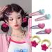 Limtula Colorful Snap Clip Girls Kid Hairpins Ladies HairBun HairPin Metal Hair Clips Star n-slip Hairpins Snap Hairpins Smug 4 pieces - Buy Online on GoSupps.com