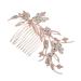 Ipetboom Bridal Comb Crystal Hair Comb Bridal Rhinestone Hair Comb Wedding Hair Comb Bridesmaid Hair Comb Bride Hair Comb Wedding Hair Accessory Bridal Hair Comb