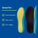 Memory Foam Insoles Odor Stop Shoe Insert for Women's 7-8 | 2 Pairs Breathable Innersoles for Work Boots & Running Shoes with Cushion & Shock Absorption - Buy Online on GoSupps.com