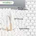 YANGRUI Cotton Swab 375 Count Bamboo Stick BPA Free Eco-friendly Double Round Ear Swabs - Pack of 1 - Buy Online on GoSupps.com