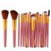Makeup Brush Set 18PCS Professional Make-up Brush Cosmetic Eye Shadow Cosmetic Brush Brush Set Home Use RED