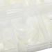 KISS 200 Full-Cover Medium Length Active Square Fake Nails Kit with Nail Glue - 101 Count - Buy Online on GoSupps.com