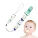 Pacifier Holder Clip - Anti-Drop Pacifier Teething Strap - Pacifier Cord Teething Toy Fits Most Pacifiers A04