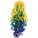 Lurrose Long Curly Rainbow Wig - Wavy Cosplay & Halloween Wig for Women | International Shipping Available - Buy Online on GoSupps.com