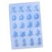 Mold Brownies Muffin Pan DIY Mould Silicone Jelly Biscuit Silicone Ice Cube Candle Making Chocolate Candy Silicone Gummy Silicone Chocolate 3D Silicone Mould Cake Silica Gel Tulip
